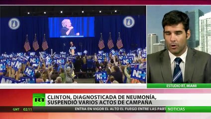 Hillary Clinton trata ahora de explicar por qué no hizo pública su neumonía
