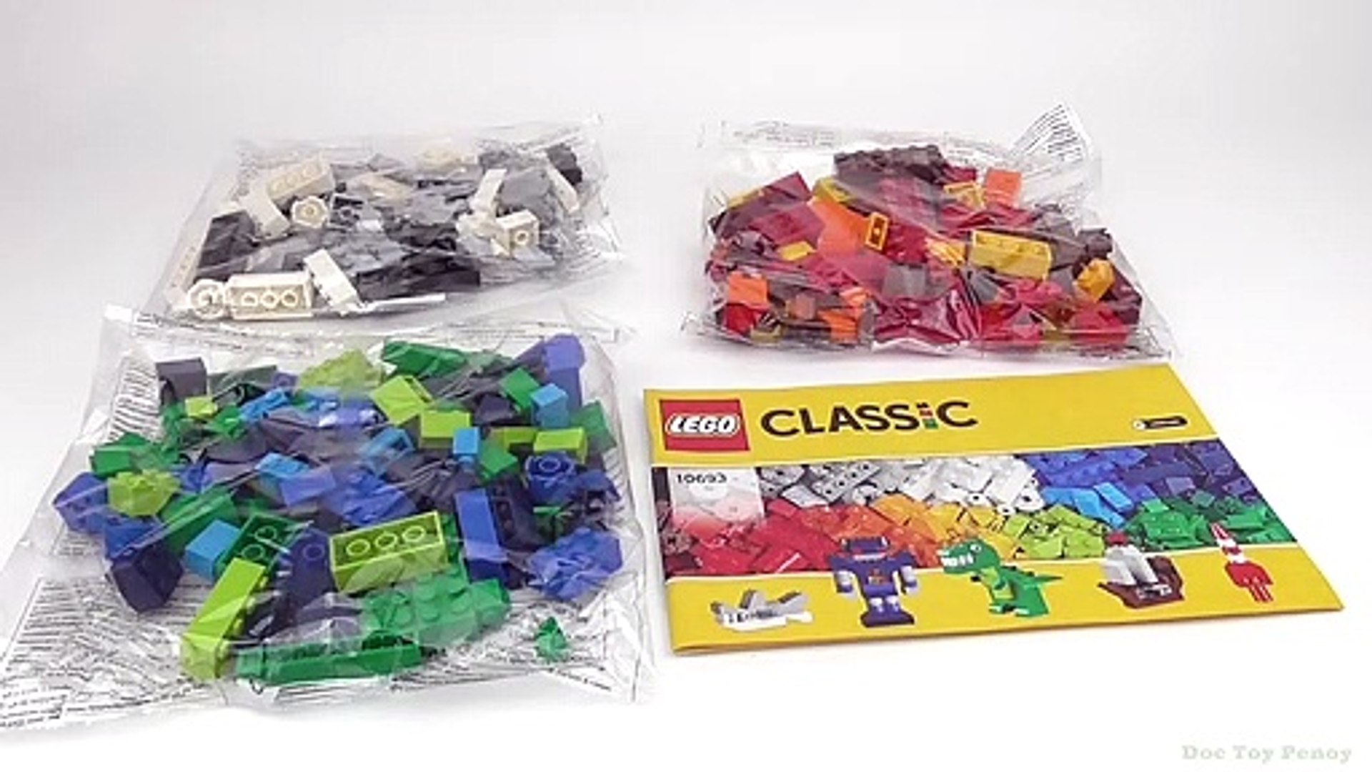 LEGO Classic Creative Supplement (10693) - Toy Unboxing and Building Ideas  - video Dailymotion