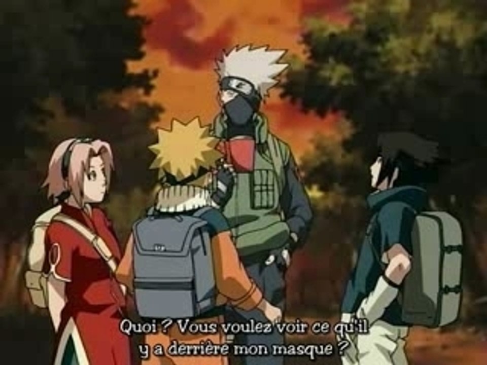 Le vrai visage de kakashi