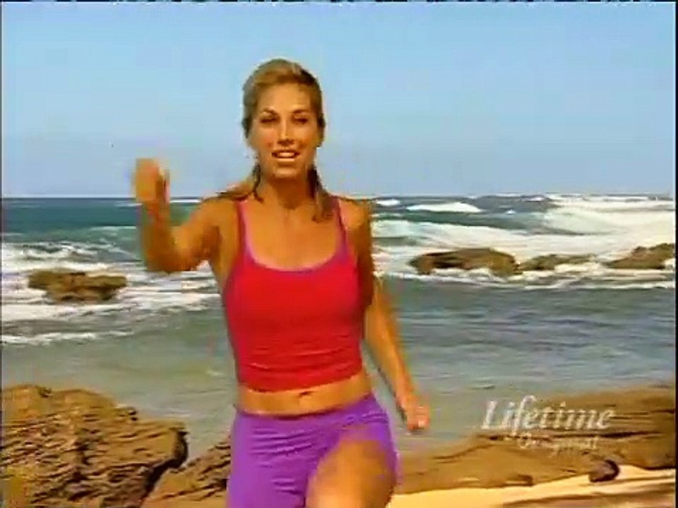 Denise Austin's Daily Workout Purple Shorts