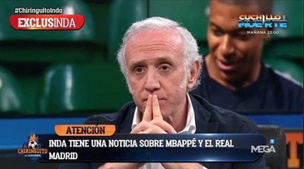 Eduardo Inda: "El PSG quiere a Vinicius en la operación Mbappe"