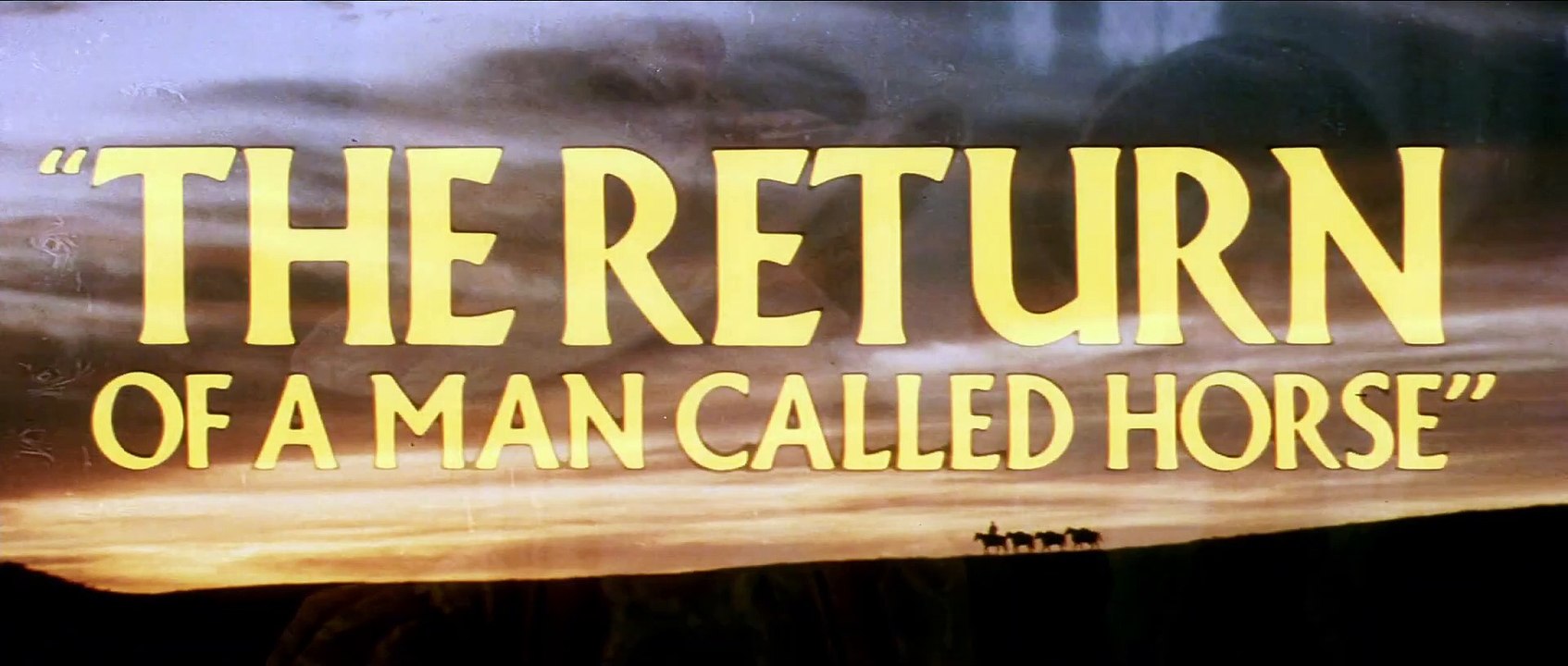 The Return of a Man Called Horse movie (1976) video Dailymotion