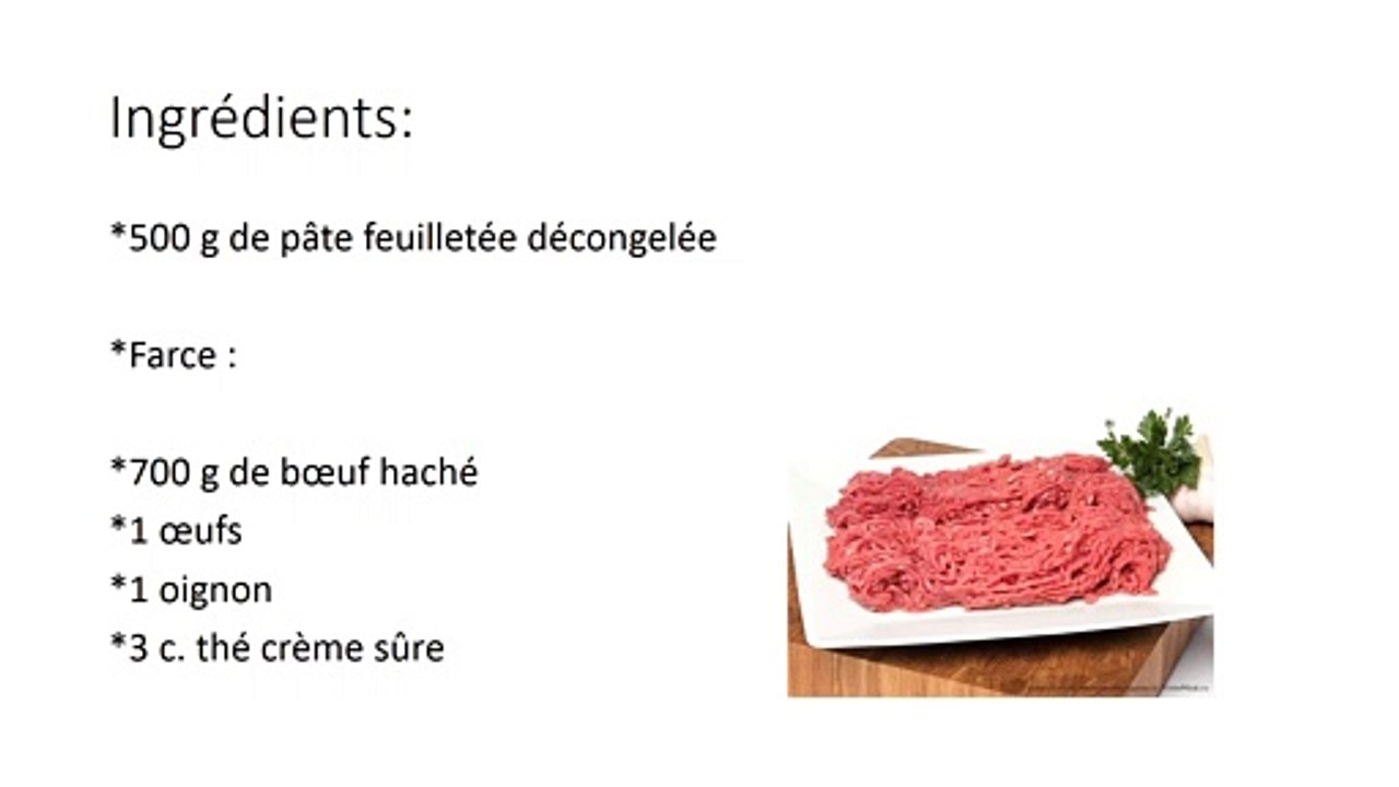 Recette de tourtière de Slovénie