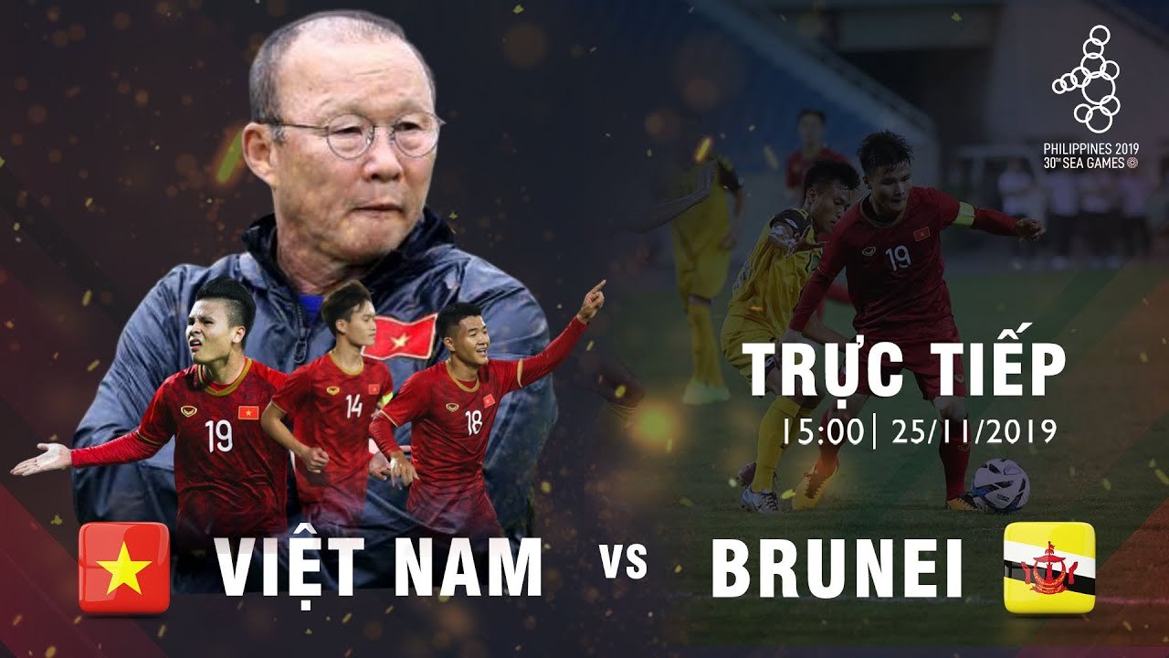 TRỰC TIẾP | U22 VIỆT NAM - U22 BRUNEI | VÒNG BẢNG SEA GAMES 30 | VFF CHANNEL