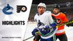 NHL Highlights | Canucks @ Flyers 11/25/19