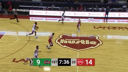 Yante Maten Posts 18 points & 12 rebounds vs. Memphis Hustle