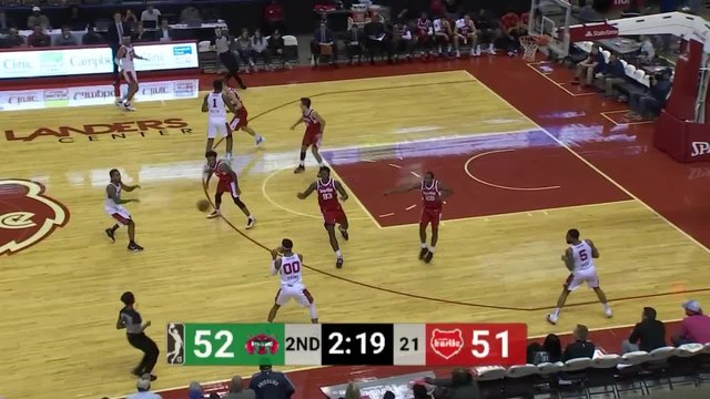 Nino Johnson Posts 10 points & 11 rebounds vs. Maine Red Claws