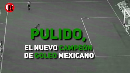 Pulido, el nuevo campeón de goleo mexicano