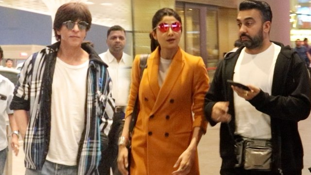 Shah Rukh Khan, Shilpa Shetty Spotted At The Airport | Ranbir Kapoor, Disha SWEET Gesture For Fans