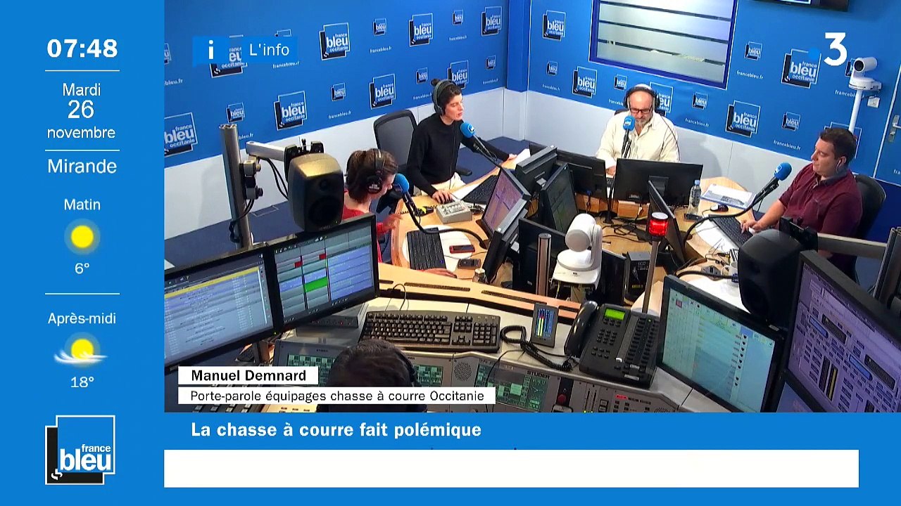 La matinale de France Bleu Occitanie - Emission du mardi 26 novembre 2019