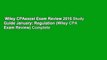 Wiley CPAexcel Exam Review 2016 Study Guide January: Regulation (Wiley CPA Exam Review) Complete
