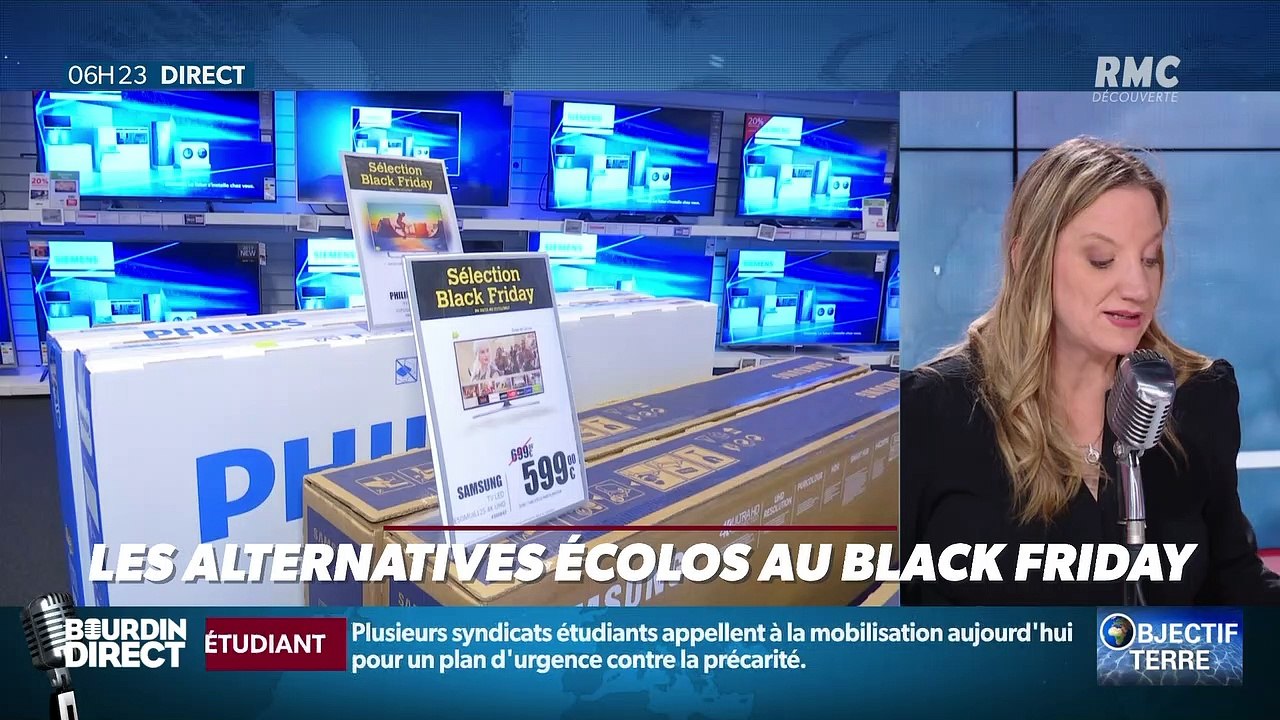 Objectif Terre : Les alternatives écolos au Black Friday - 26/11