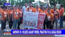 Kampanya vs. violence against women, pinaigting sa Caraga region