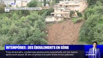 Alpes-Maritimes: 80 éboulements de terrain à Nice après les inondations