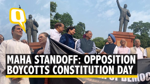 Maharashtra Govt Formation: Opposition Boycotts Joint Session of Parliament