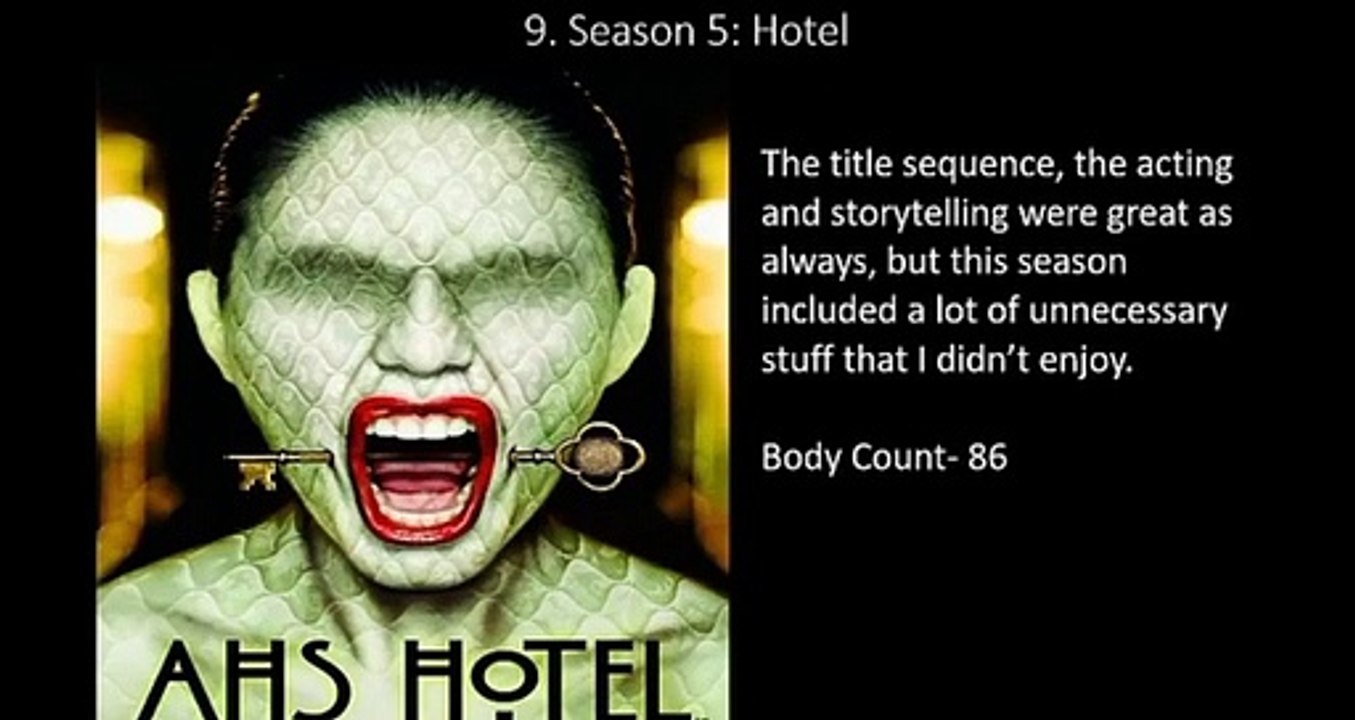 All 9 American Horror Story Seasons Ranked (Worst to Best) (W_ 1984)