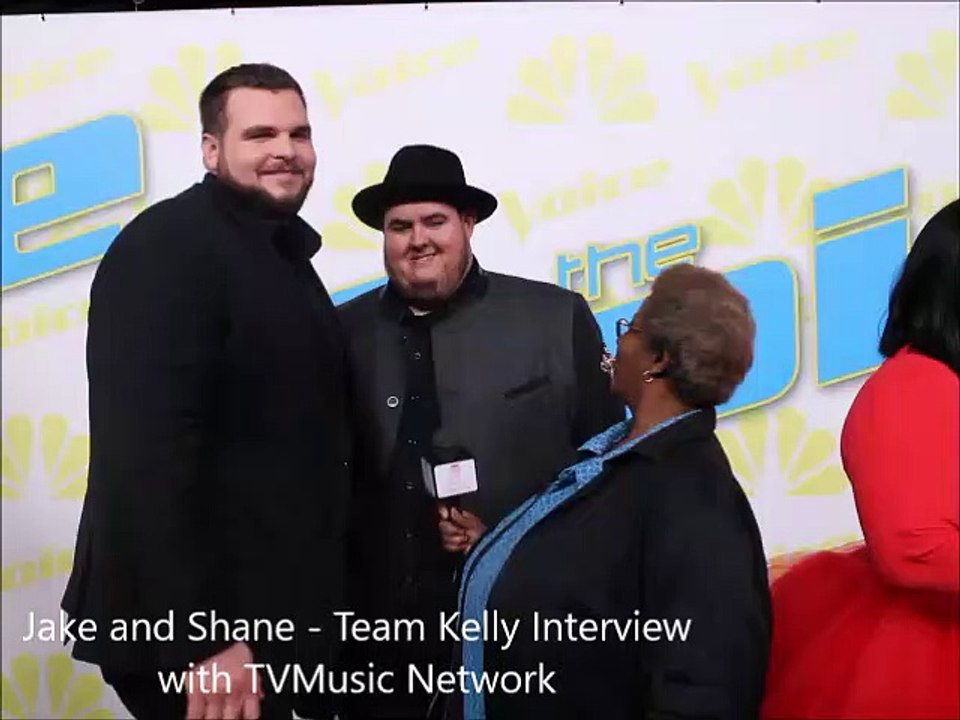The Voice Top 11 Interviews - Jake and Shane Q. of Team Kelly Top 11
