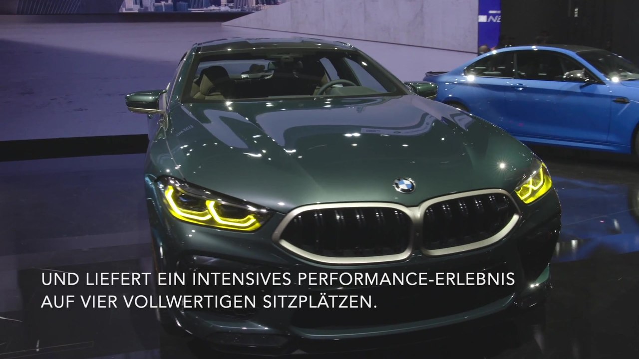 Das BMW M8 Gran Coupé auf der 2019 Los Angeles Auto Show