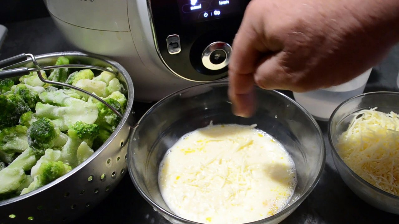 Gratin brocolis au cookeo