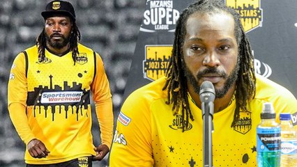 Chris gayle about his performance in Mzansi Super League