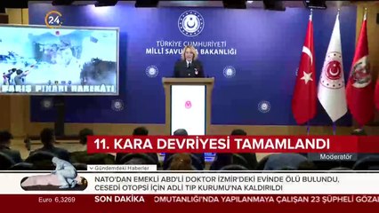Milli Savunma Bakanlığı bilgileri paylaştı