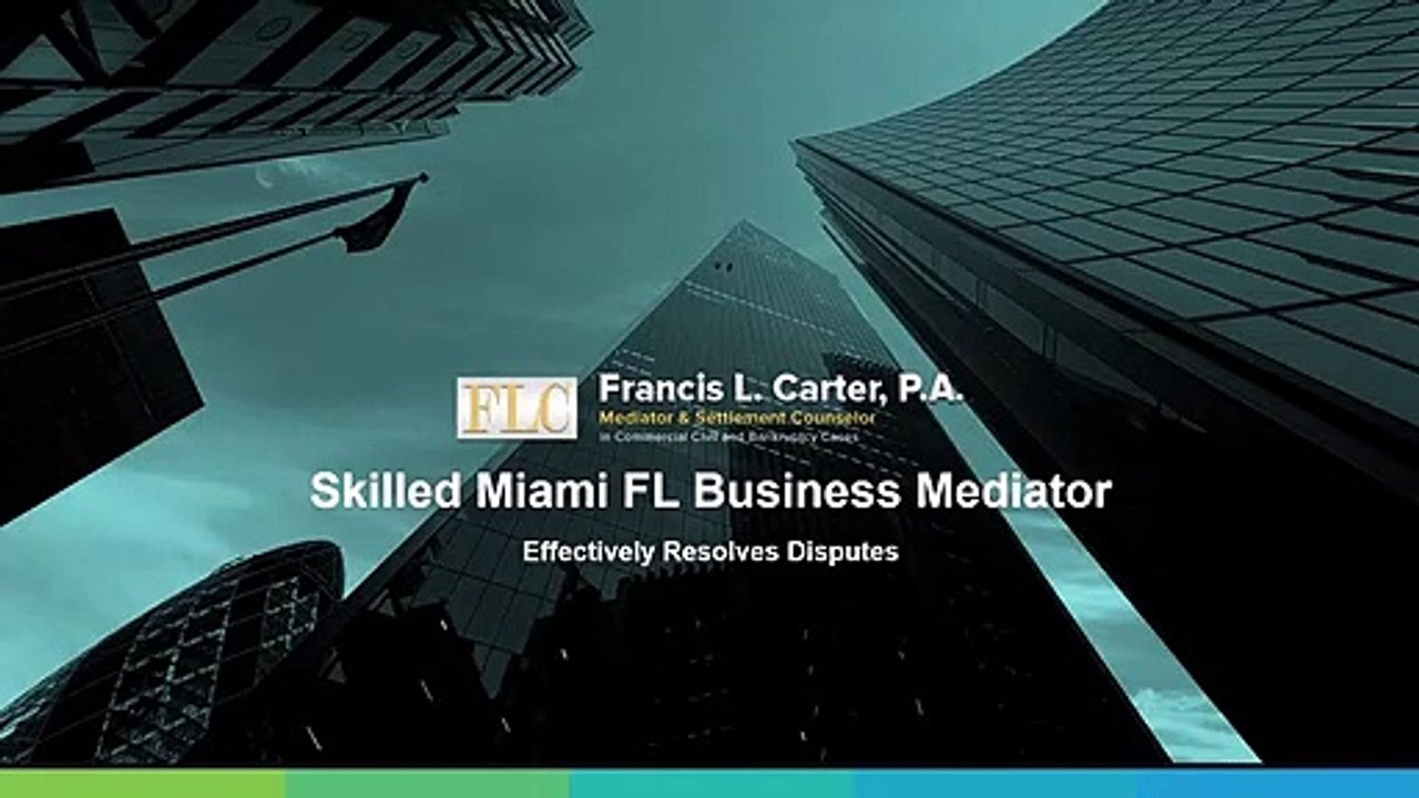 Miami FL Business Mediator