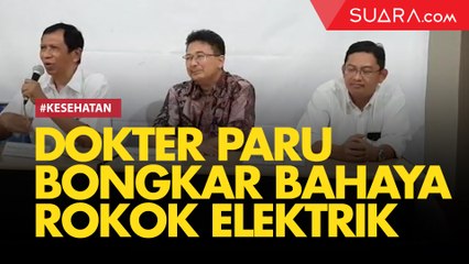 Dokter Spesialis Paru Ingatkan Bahaya Rokok Elektrik, Bisa Picu PPOK