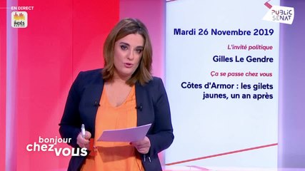 Gilles Le Gendre - Public SÃÂ©nat mardi 26 novembre 2019