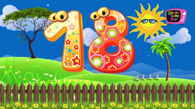 Learn Numbers 1 to 20 | Learn Counting Numbers | Chhota Baby TV Nursery Rhymes