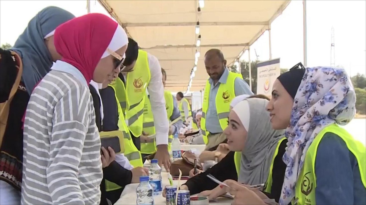 تكريم ذوي المتبرعين بالقرنيات بالأردن
