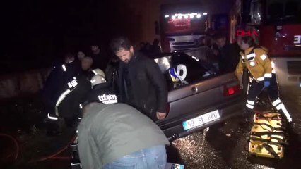 Tekirdağ'da kazada anne öldü, oğlu ağır yaralı