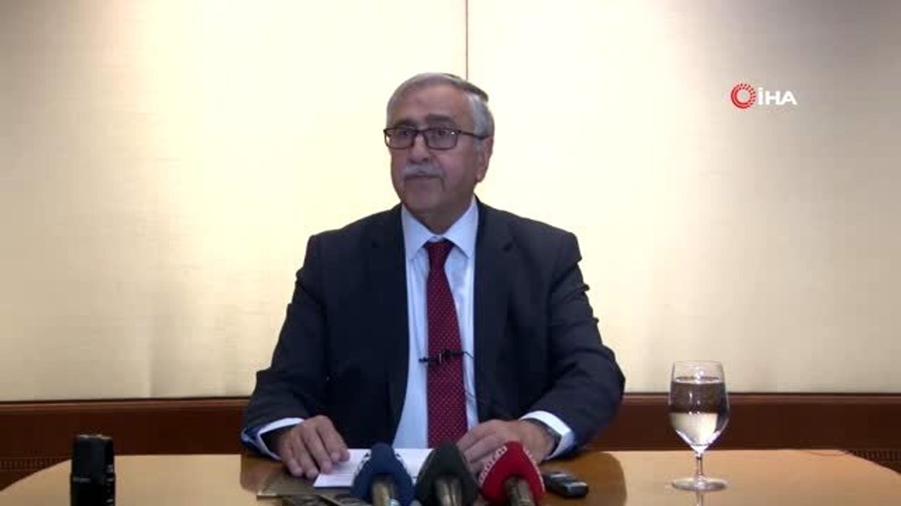 - Üçlü gayriresmi Kıbrıs görüşmesi sonrası liderlerden açıklama- KKTC Cumhurbaşkanı Akıncı: ...