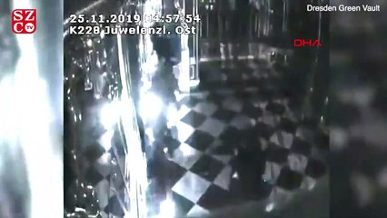 1 milyar Euro'luk müze soygununun görüntüleri yayınlandı