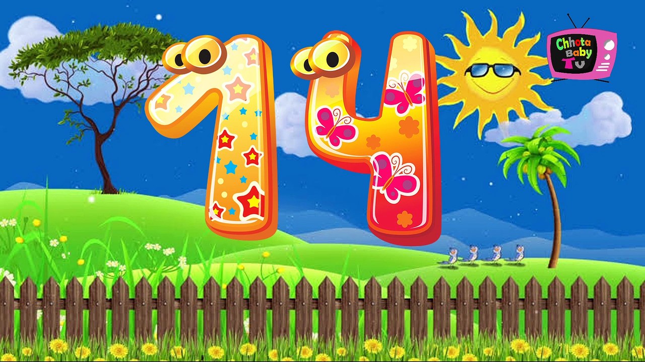 Learn Numbers 1 to 50 | Learn Counting Numbers | Chhota Baby TV Nursery Rhymes