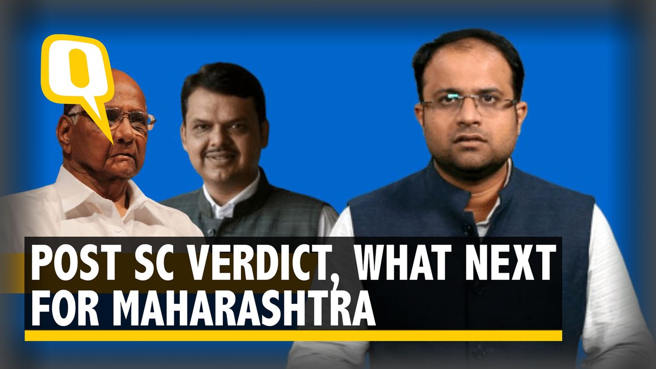 SC Clears Road for Maharashtra Floor Test, What Next? | The Quint