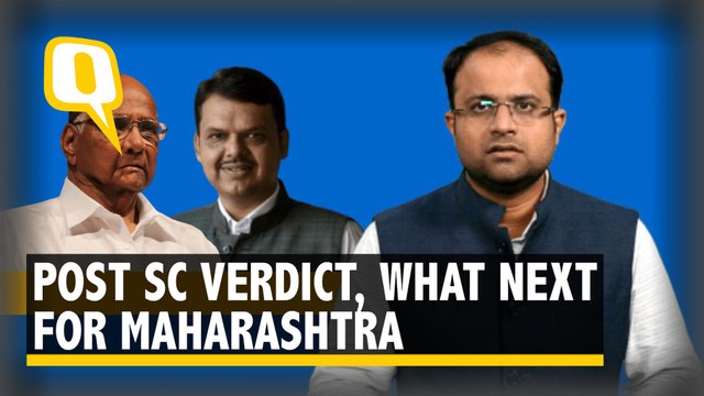 SC Clears Road for Maharashtra Floor Test, What Next? | The Quint