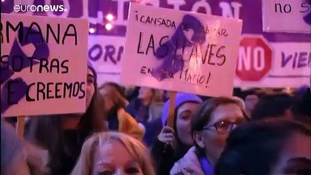 Sombre journée internationale de lutte contre les violences faites aux femmes en Espagne