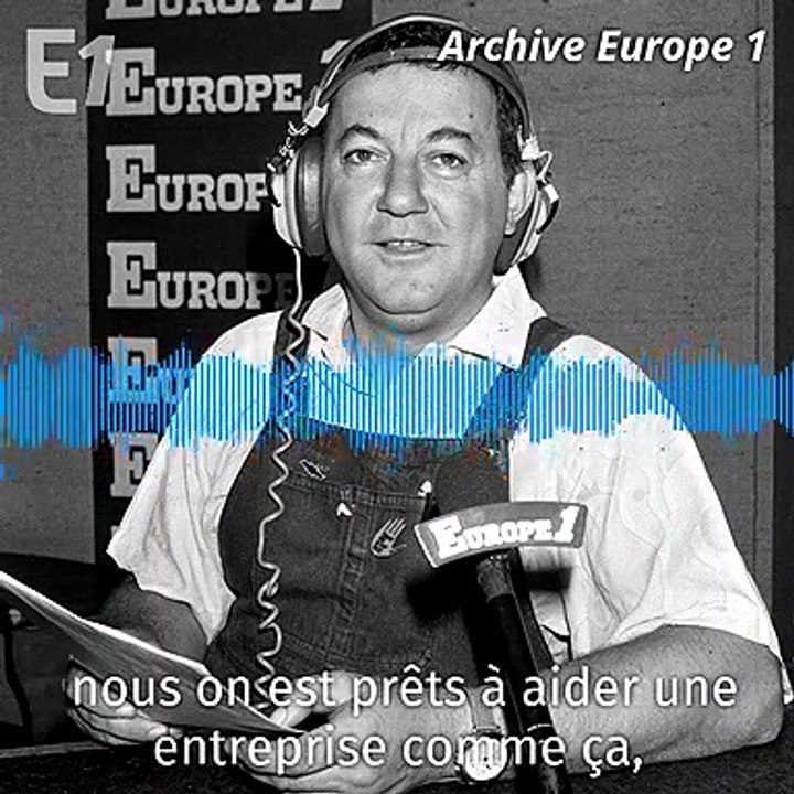 Restos du coeur : réécoutez l'appel de Coluche sur Europe 1