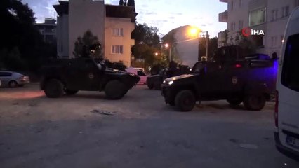 Osmaniye'de 55 adrese drone destekli şafak operasyonu