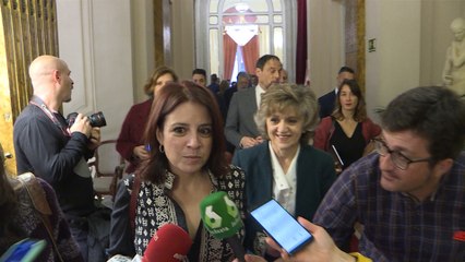 Lastra señala que ultimará una reunión con Rufián