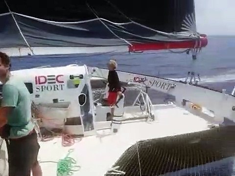 IDEC SPORT 2019 : A bord d'IDEC SPORT le 22 novembre 2019