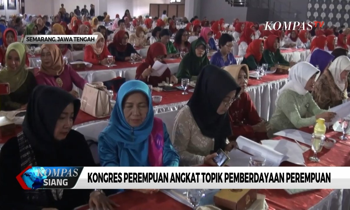 Kongres Perempuan, Pemerintah Jateng Tekan Angka Kekerasan Terhadap Perempuan