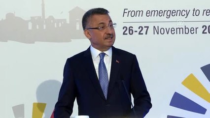 Oktay: "(Suriyelilerin) Yuvalarına dönebilmesi için gerçek ve somut çaba gösteren tek ülke...