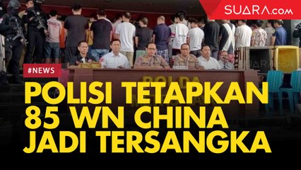 Polisi Tetapkan 85 WN China Jadi Tersangka Kasus Penipuan Via Sambungan Telepon