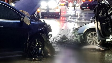 김포서 '교통사고 뒤 역주행' 20대 숨져 / YTN