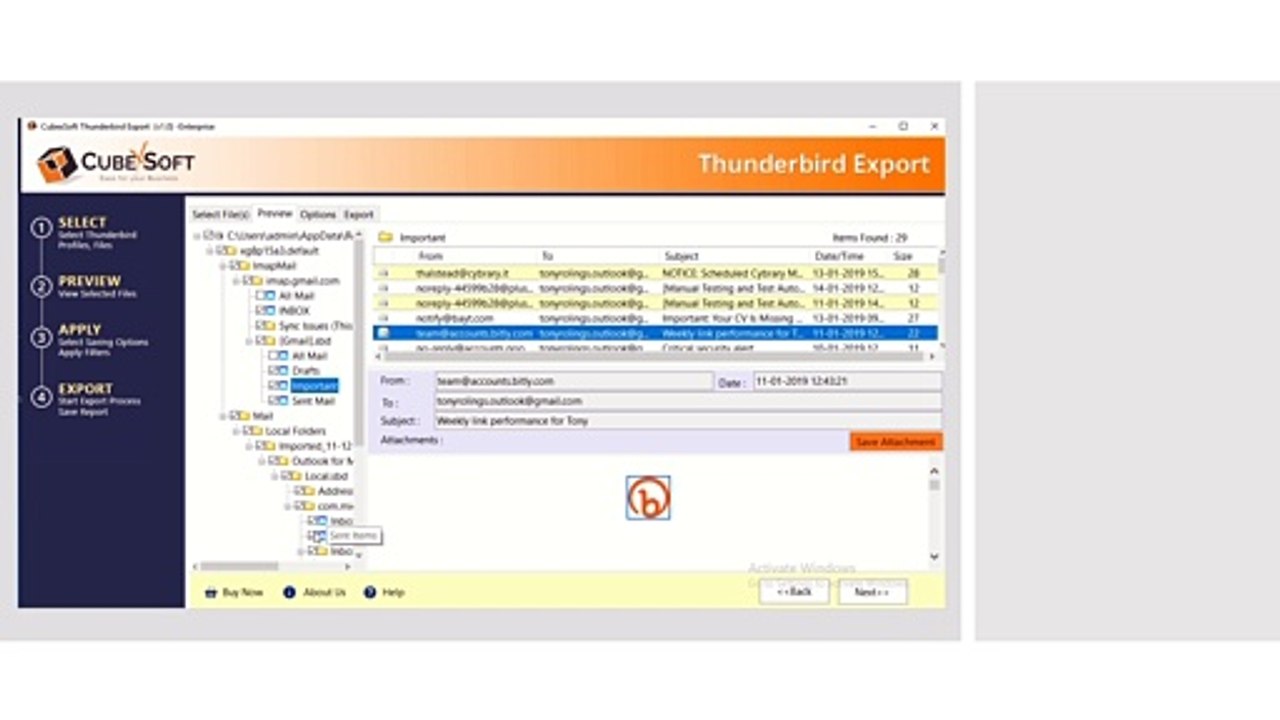 Thunderbird Export - A Direct & Advanced Solution