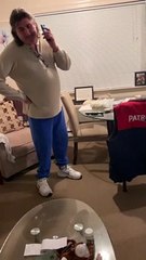 Dad Loses His Mind over Microwave Turkey