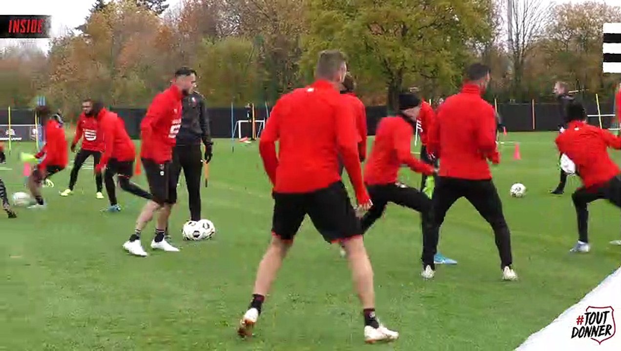 J-1 avant de prendre le départ pour Glasgow