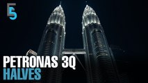 EVENING 5: Petronas 3Q earnings halve