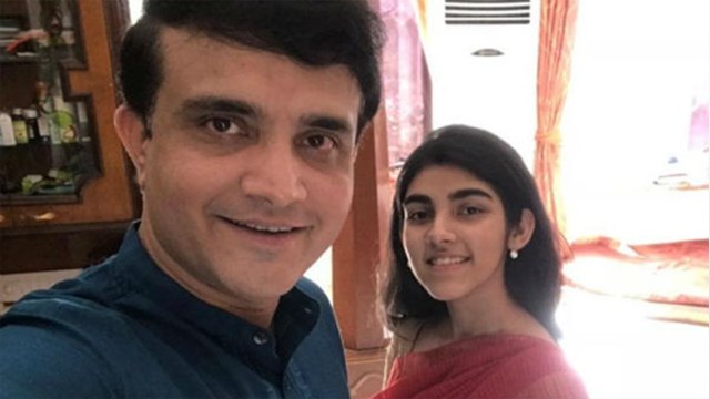 Sourav Ganguly gets trolled by daughter Sana | கங்குலி-மகள் வேடிக்கையான உரையாடல்